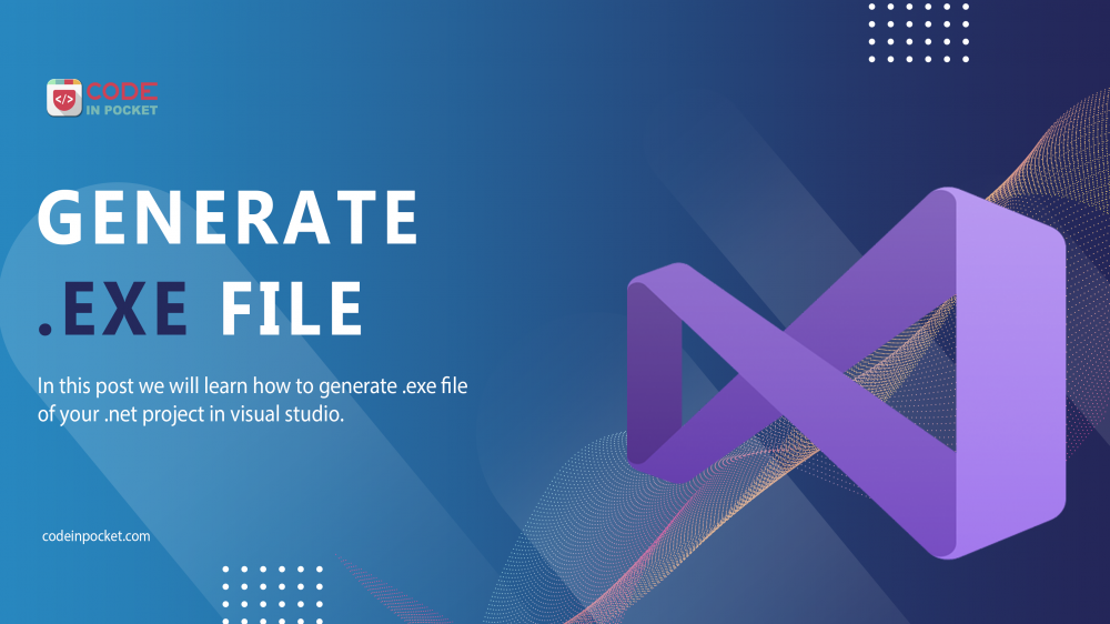 Generate Setup File for Windows Application in visual Studio 2022