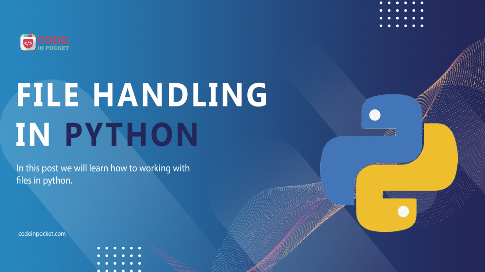 File Handling in Python