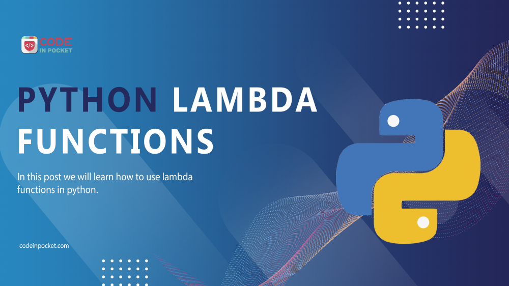 Python Lambda Functions